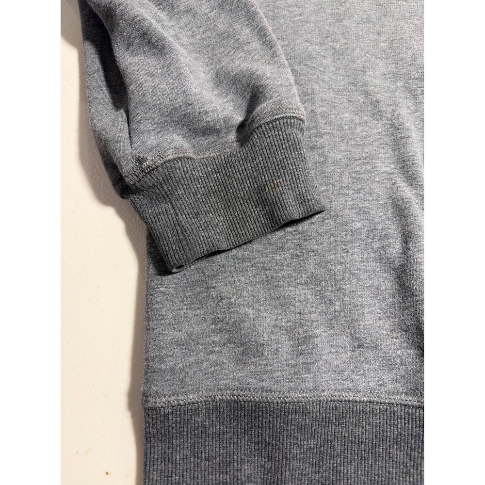 Eddie Bauer Mens Gray Crewneck Sweatshirt Fleece Lined Ribbed Trim Large - Picture 5 of 11